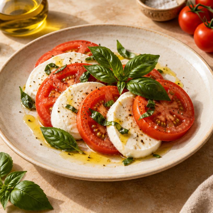 Caprese con Salsa all’Origano